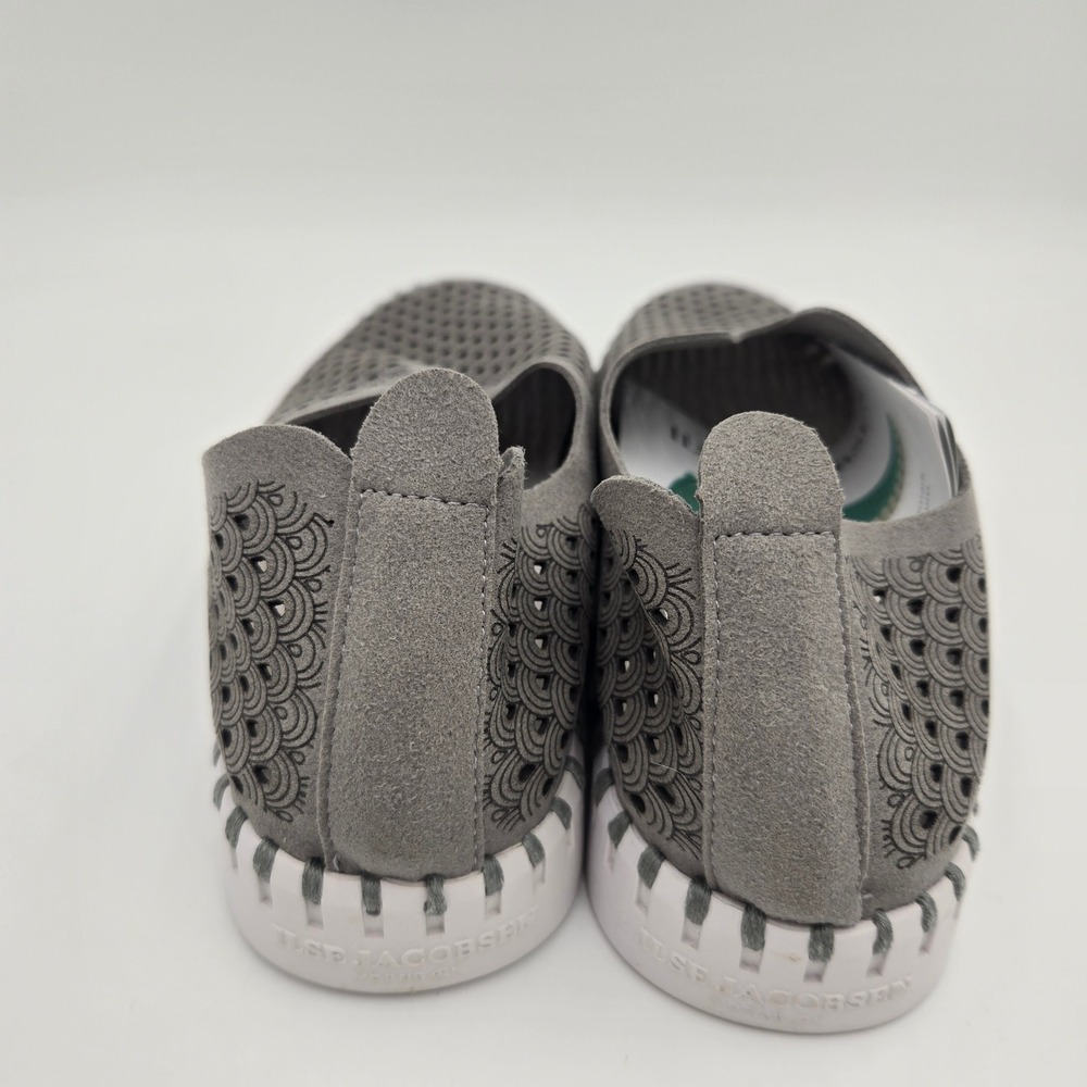 Ilse Jacobsen Tulip 139 Grey Perforated Slip On Sneakers Womens 40 Flats EUC - Picture 6 of 8